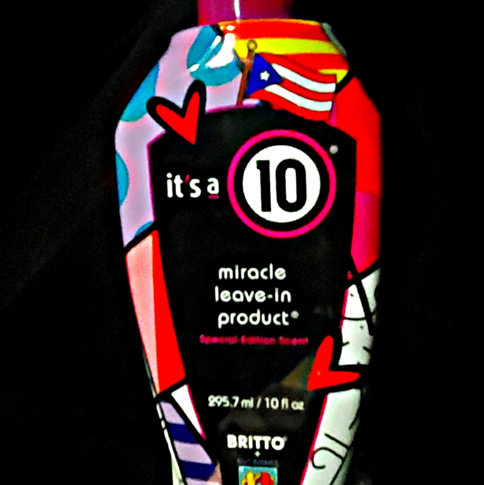 It's a 10 Miracle Leave in product Ltd Ed